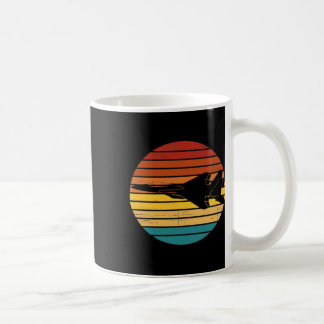 Ff-15 Eagle Retro Setting Sun Sticker Coffee Mug