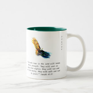 FFAPOV Isaiah 40:31 Eagle Mug (left-handed)