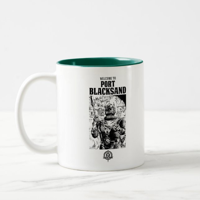 FFF6 Welcome to Port Blacksand Mug (Left)
