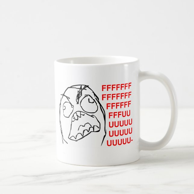 FFFUUUUU COFFEE MUG (Right)