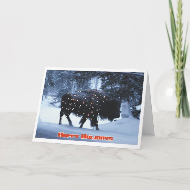 Ffi Buffalo Holiday Card (Front)
