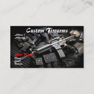 FFL dealer business card