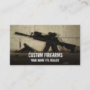 FFL dealer business card
