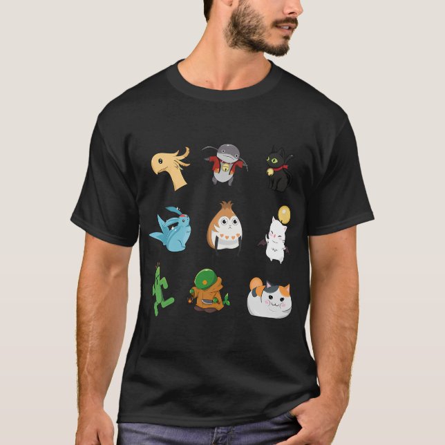 FFXIV Companions T-Shirt (Front)