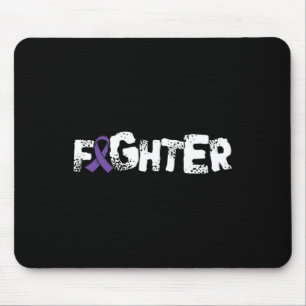 Fghter1- Epilepsy Awareness Support Ribbon  Mouse Mat