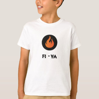 Fi-Ya (fire) Orange , T-shirt