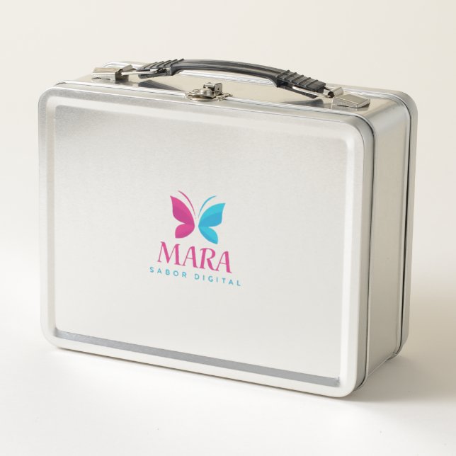 Fiambrera de Metal – Resistente, Práctica y Durade Metal Lunch Box (Front)