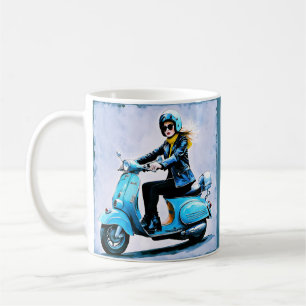 “Fiamma”  “Corsa Elegante” – Elegant Ride     Coffee Mug