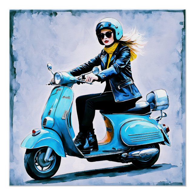 “Fiamma”  “Corsa Elegante” – Elegant Ride     Poster (Front)