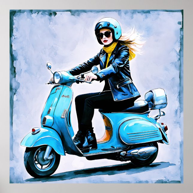 “Fiamma”  “Corsa Elegante” – Elegant Ride     Poster (Front)