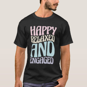 Fiancã©E Fiance Engagement Party Happy Relaxed Eng T-Shirt