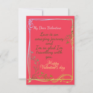Fiance Card