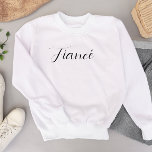 Fiance Sweatshirt For Her<br><div class="desc">Fiance Sweatshirt,  Customised Bridal Shirt,  Wedding Gift,  Bride Sweatshirt,  Bridal Shower,  Wifey Sweatshirt,  Personalise with a year,  date,  or name.</div>