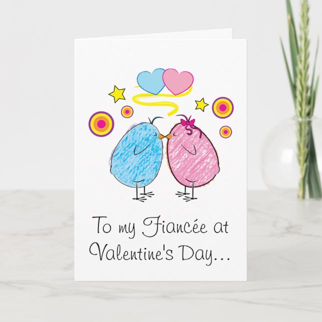 Fiancée Valentine's Card (Front)