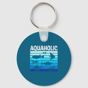 Fiank Funny Fishkeeper Quote Fish Keeper Aquarium Key Ring