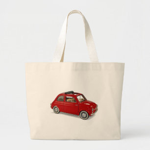 fiat500 large tote bag