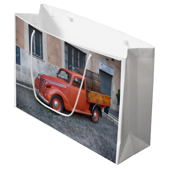 Fiat 1100 Pickup Large Gift Bag (Front Angled)