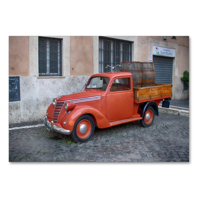 Fiat 1100 Pickup Table Number (Front)