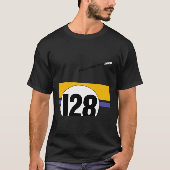 FIAT 128 RALLY Classic T-Shirt (Front)