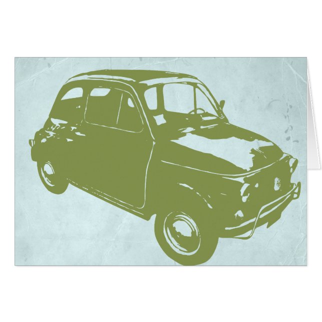 Fiat 500 (Front Horizontal)