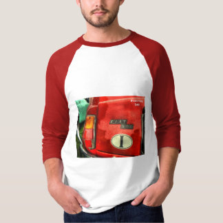 Fiat 500 3/4 Sleeve T Shirt