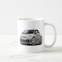 Fiat 500 Abarth Grey Car