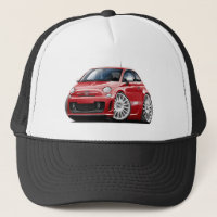 Fiat 500 Abarth Red Car