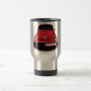 Fiat 500 Biarritz Travel Mug