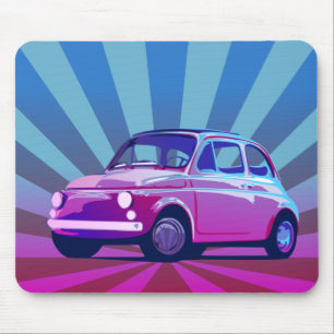 Fiat 500 Bunt Mouse Mat