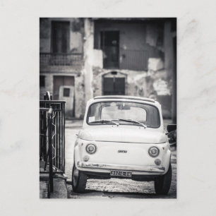 Fiat 500, Cinquecento in Italy Postcard