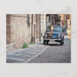 Fiat 500, Cinquecento in Lanciano, Italy Postcard
