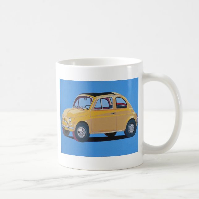 Fiat 500 coffee mug (Right)