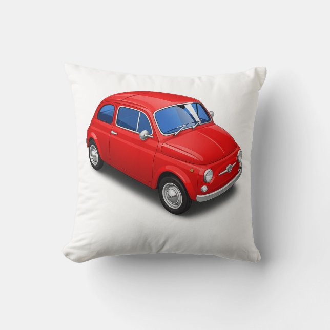 Fiat 500 e Vespa Piaggio 500 Special Cushion (Front)