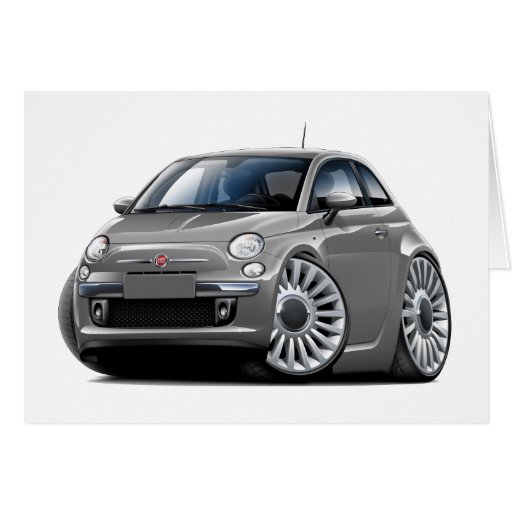 Image of Fiat 500 Grey Car