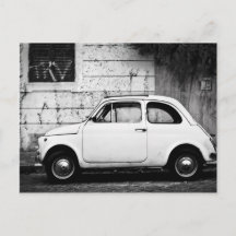 Fiat 500 in Rome, Italy
