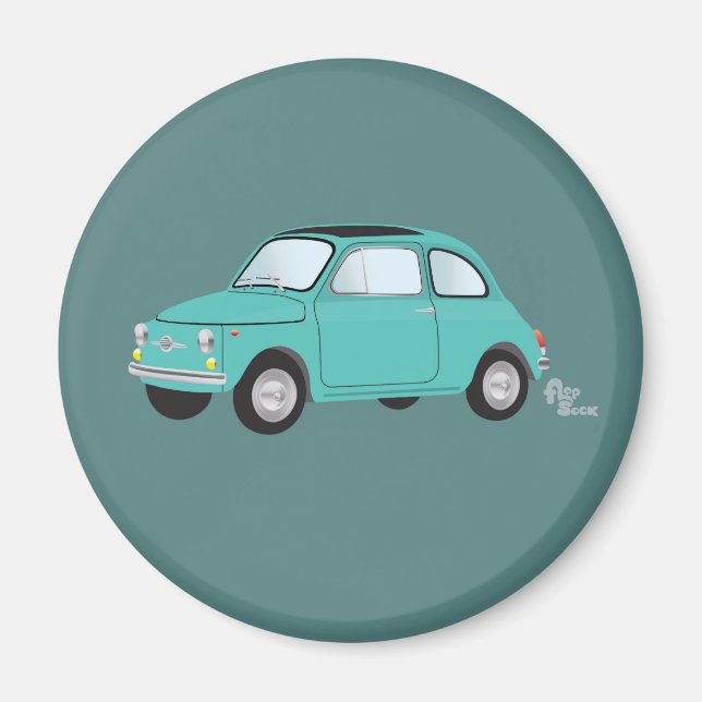 Fiat 500 Magnet (Front)