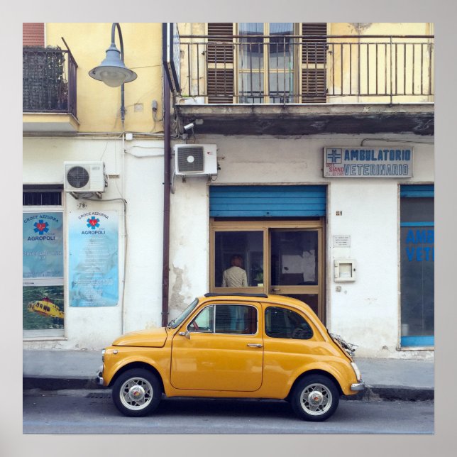 Fiat 500 poster (Front)