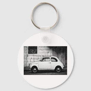 Fiat 500 sale personalised keyring