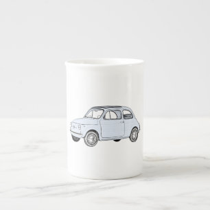 Fiat 500 Topolino Bone China Mug