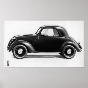Fiat 500 Topolino Poster
