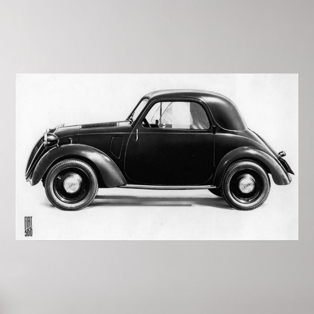 Fiat 500 Topolino Poster (Front)