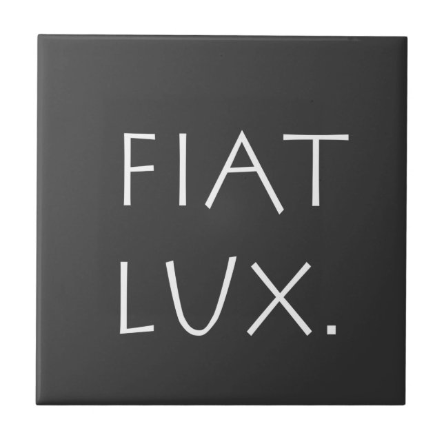 Fiat Lux Tile (Front)