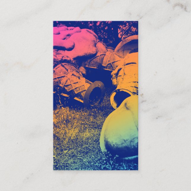 fiberglass summer ice cream cones business card (Front)