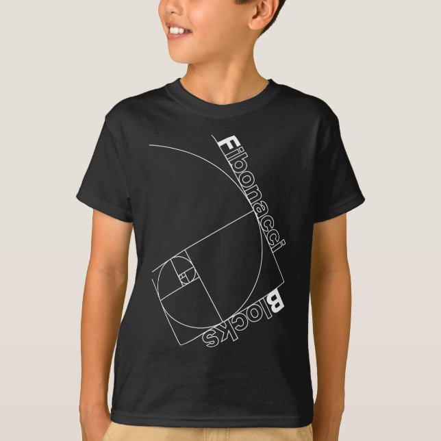Fibonacci_Blocks T-Shirt (Front)