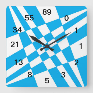 Fibonacci Clock w/numbers