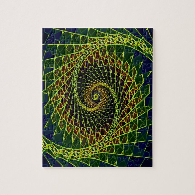 Fibonacci Coloured, Puzzle (Vertical)