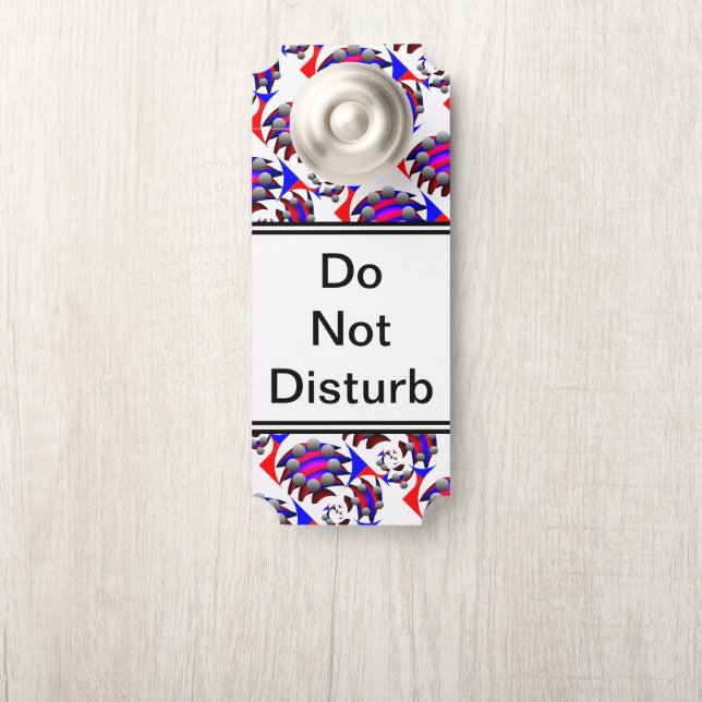 Fibonacci 'Fish' by Kenneth Yoncich Door Hanger (On Knob)