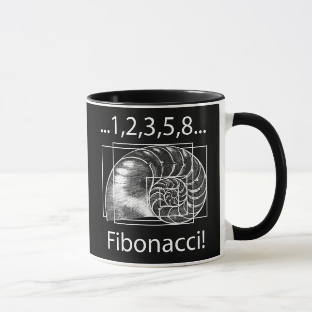 Fibonacci Mug (Right)