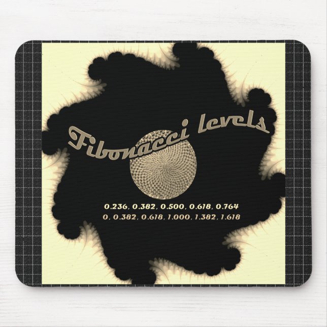 Fibonacci numbers for trader mouse mat (Front)