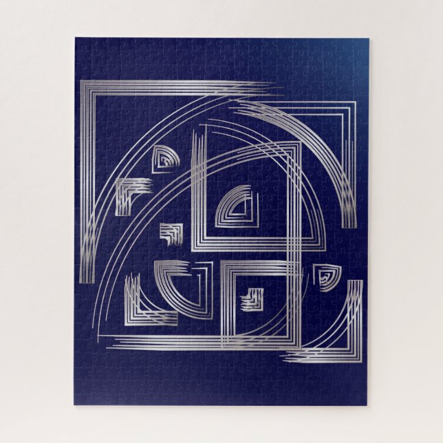 Fibonacci puzzle (Vertical)